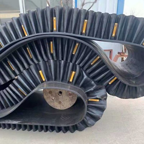 鋼絲繩芯波狀擋邊輸送帶